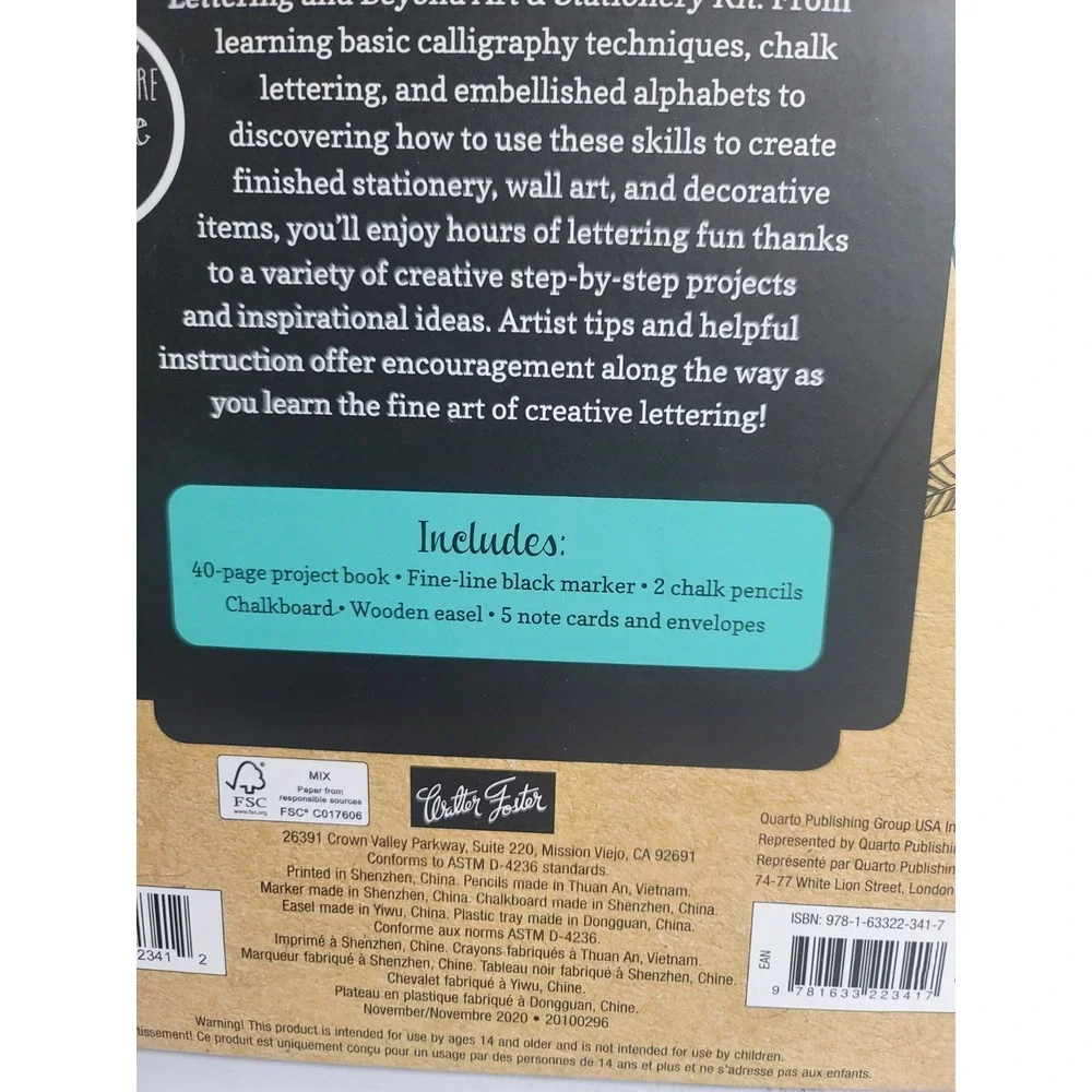 Lot 2 Creative Lettering & Beyond‎ Inspiring Tips Techniques and Ideas Book Kit